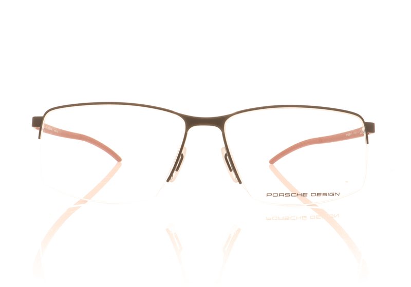 Porsche Design P 8347 Black/Red A Glasses - 58mm | 58