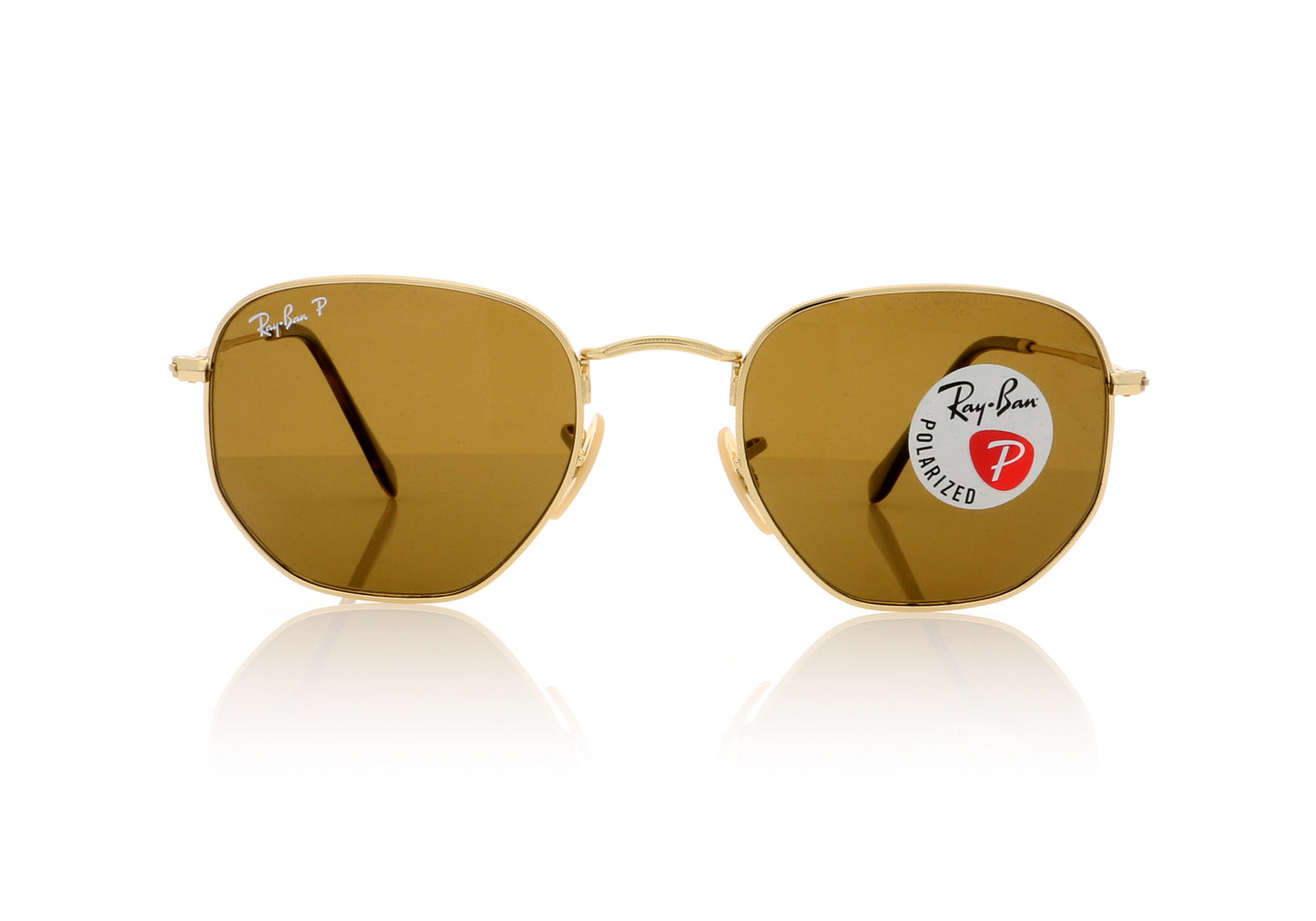 Ray-Ban 0RB3548N 001/57 Gold Sunglasses
