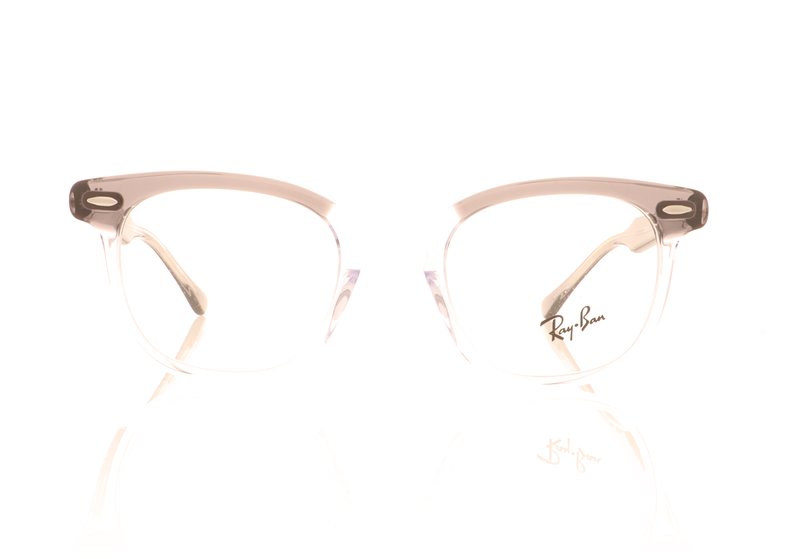 Ray-Ban HAWKEYE RX5398 Grey On Transparent 8111 Glasses - 48mm | 48