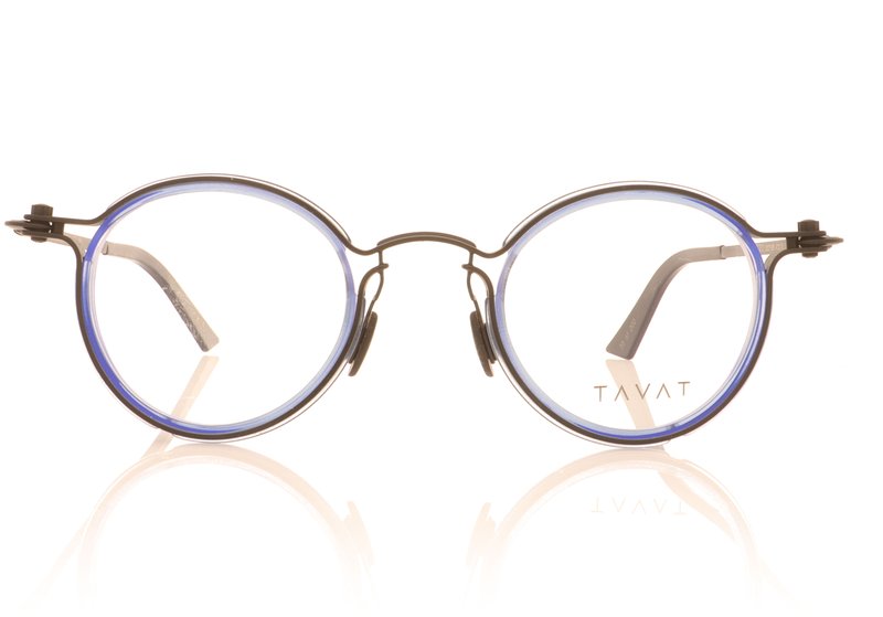 Tavat Soup Can X Pantos Black Blue BEB Glasses - 47mm | 47