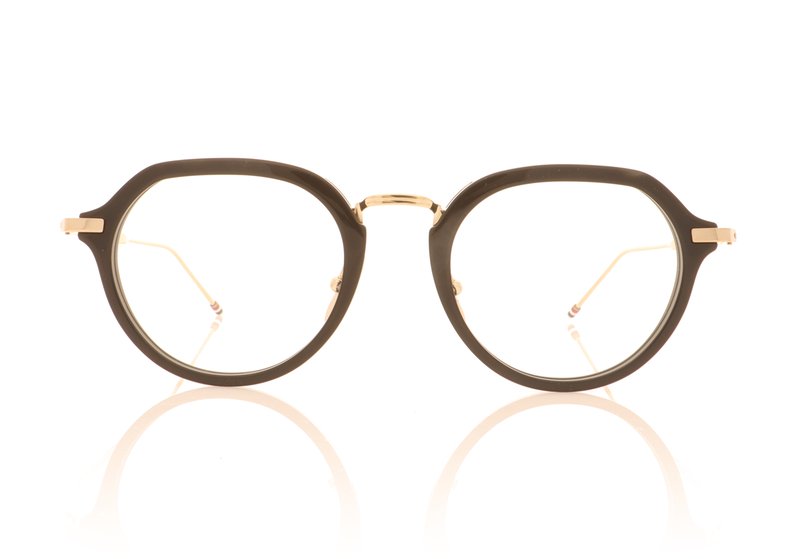 Thom Browne TB-421 TB421 Black/Gold 1 Glasses - 51mm | 51