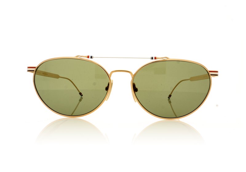 Thom Browne TB-919 TBS919 White Gold WGLD Sunglasses - 56mm | 56