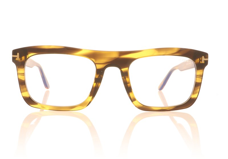 Tom Ford FT5757/V FT5757B/V Light Havana 055 Glasses - 52mm | 52