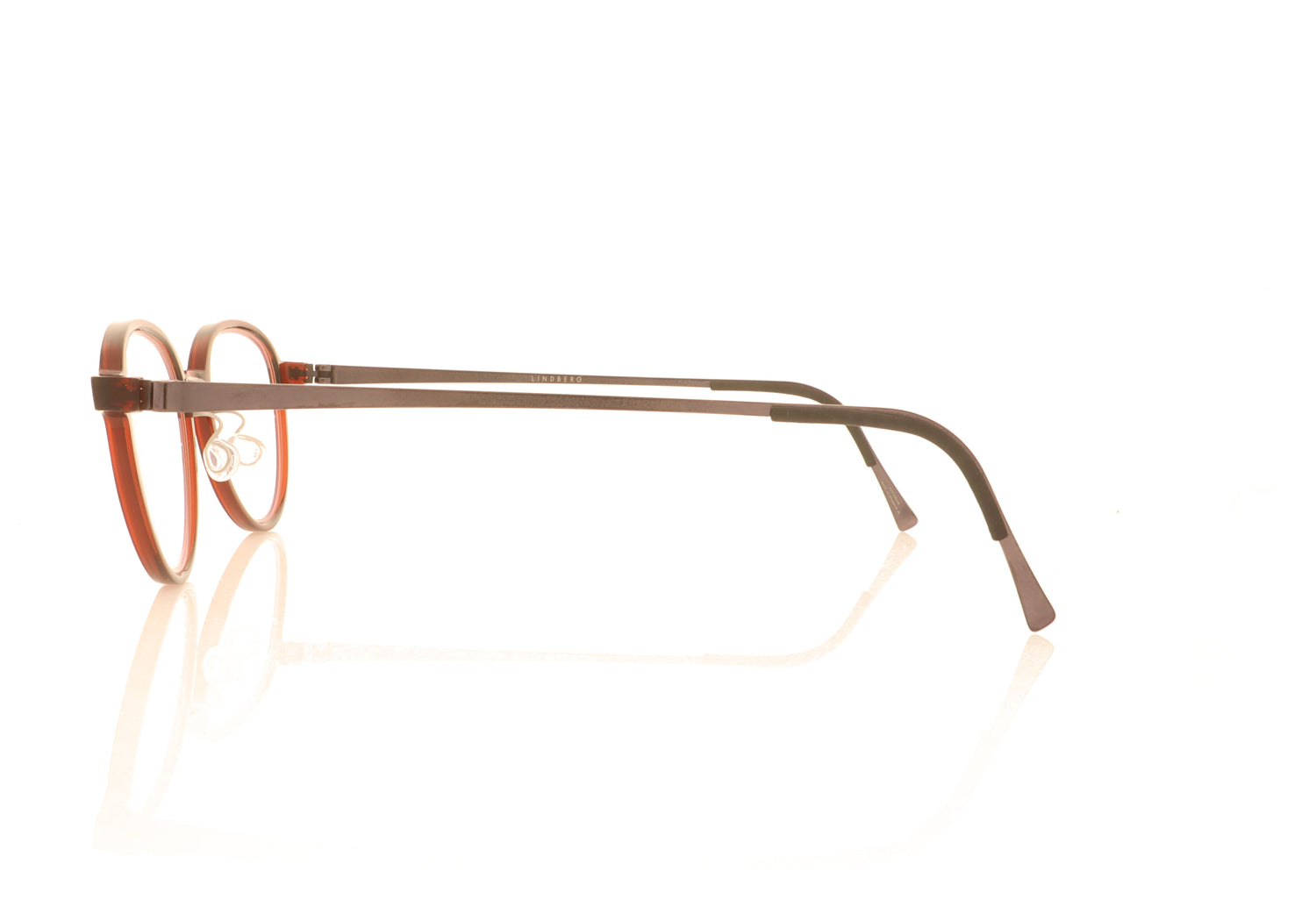 Lindberg Acetanium 1176 AI33 Red Glasses - Side