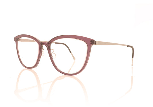 Lindberg Acetanium 1178 AK19 P10 Purple Glasses - Angle