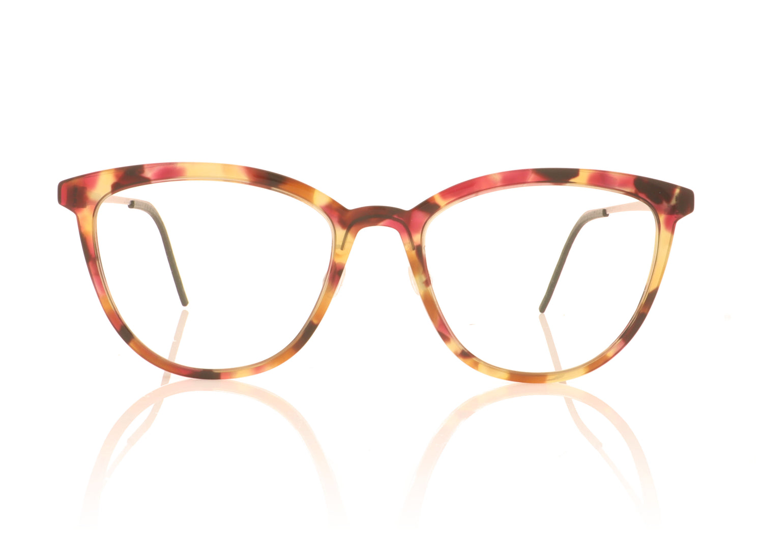 Lindberg Acetanium 1178 AK20 Purple Tortoise Glasses - Front