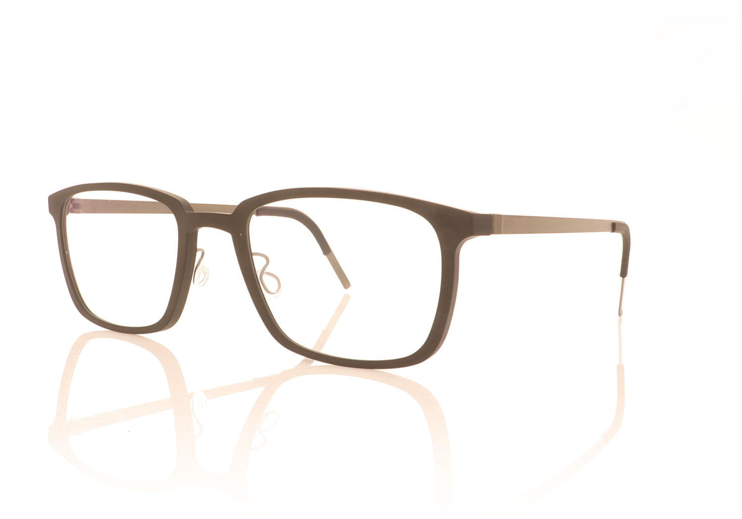 Lindberg Acetanium 1231 AF69 Black Glasses - Angle