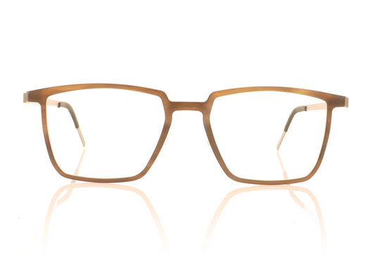 Lindberg buffalo 1844 H18 T407 10 Medium Brown Glasses - Front
