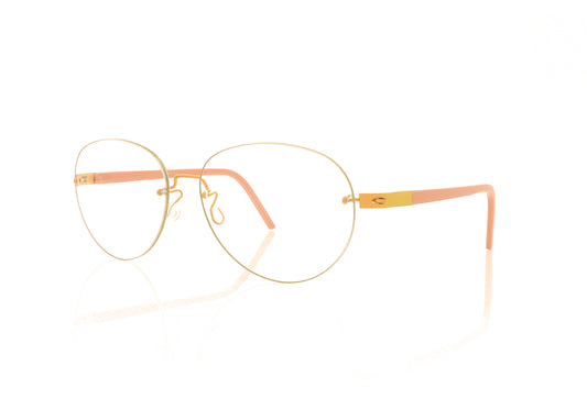 Lindberg Spirit 2440 T513 K207/60 Pink Glasses - Angle