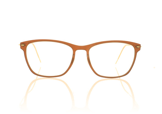 Lindberg n.o.w 6525 C10 T803 PGT Brown Glasses - Front