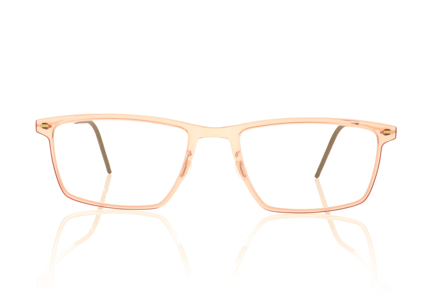 Lindberg NOW 6544 C20 Red Glasses - Front