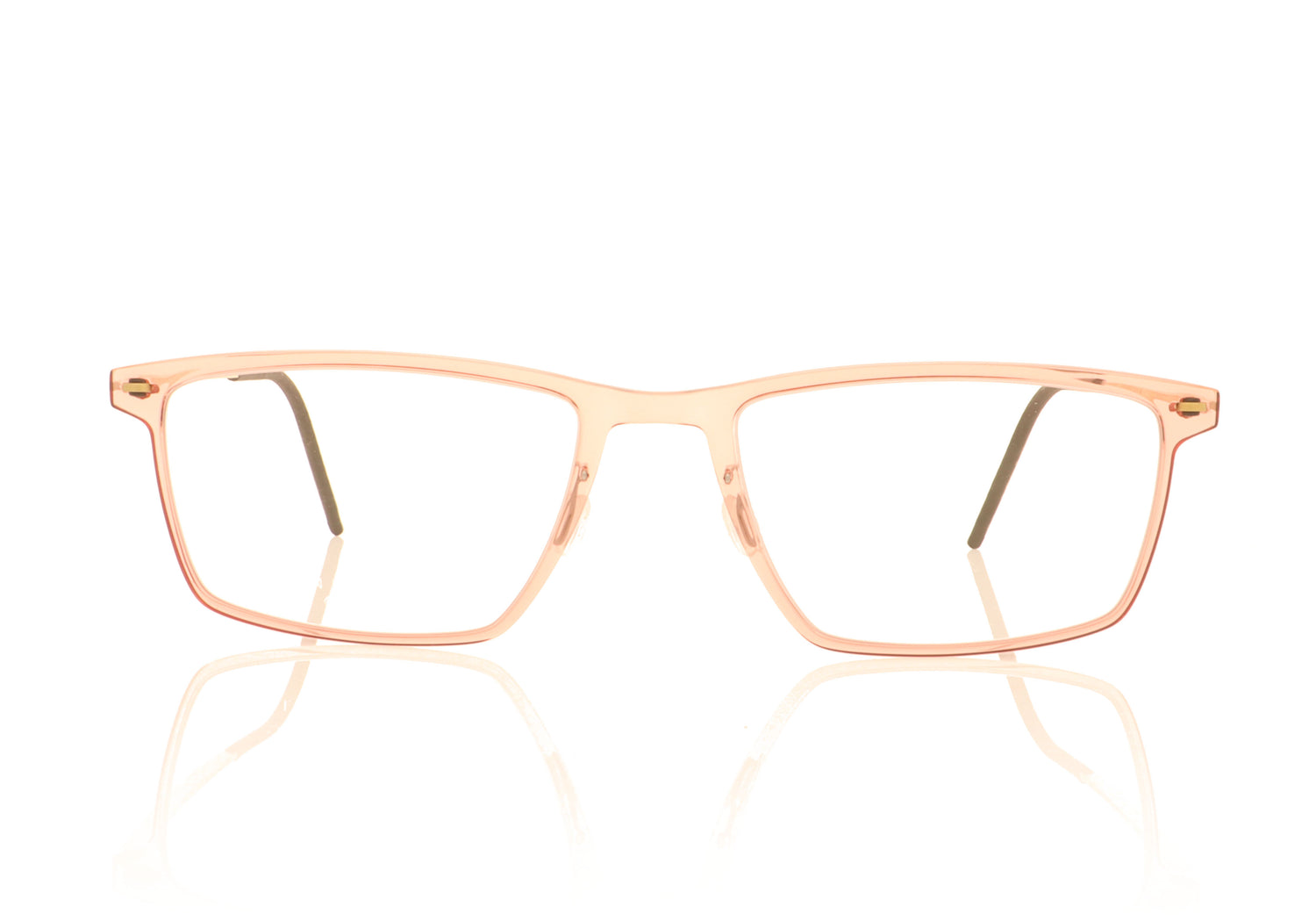 Lindberg NOW 6544 C20 Red Glasses - Front