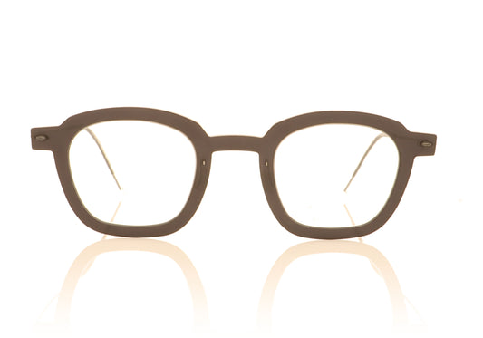 Lindberg n.o.w 6587 C06 PU9 Black Glasses - Front