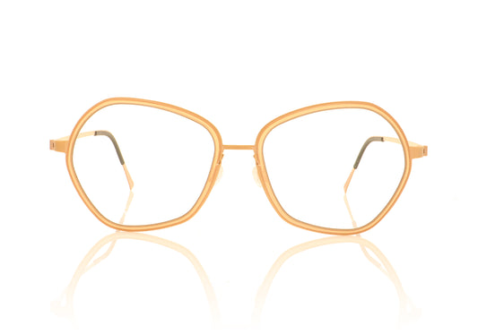 Lindberg Strip 9750 U15 GR69 Copper Glasses - Front