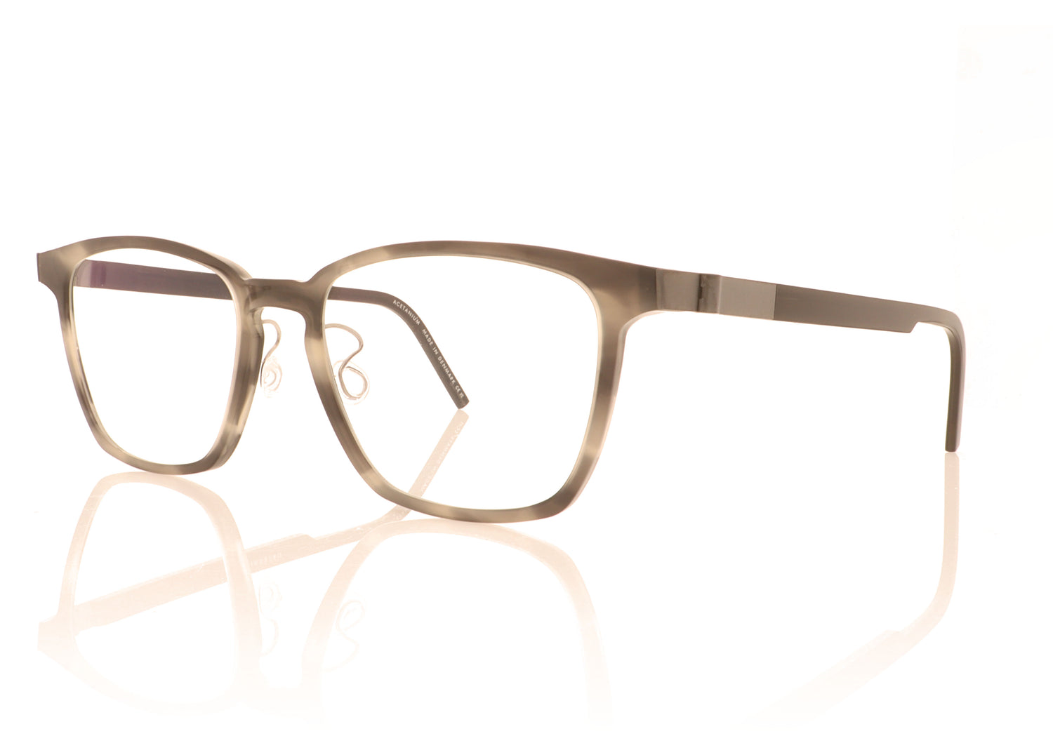 Lindberg 1048 A175 Black Glasses - Angle