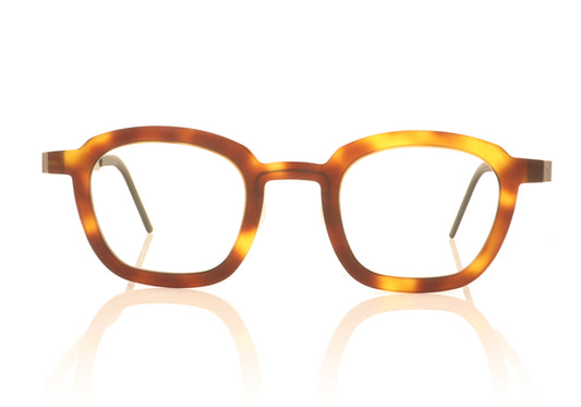 Lindberg acetanium 1050 A178 Tortoise Glasses - Front