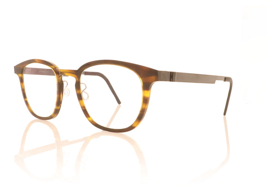 Lindberg acetanium 1051 AK25 Tortoise Glasses - Angle