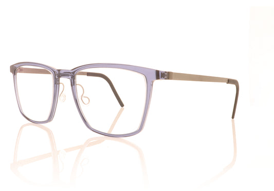 Lindberg 1260 A137 K160 Blue Glasses - Angle