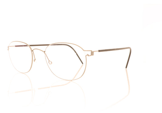 Lindberg Air Rim Robin K24M/P10 Silver Glasses - Angle