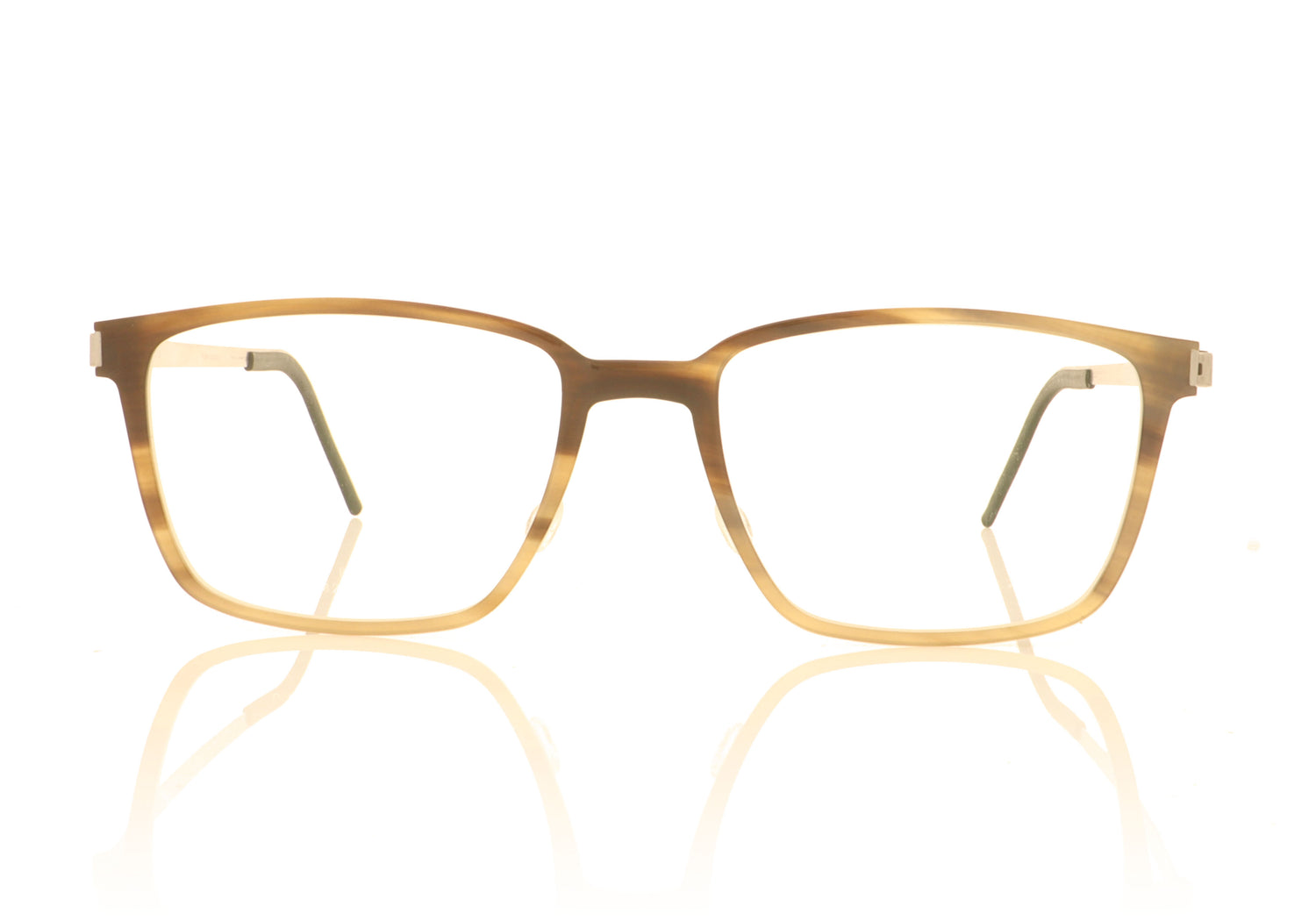 Lindberg Horn 1821 H50 Unique Horn Glasses - Front