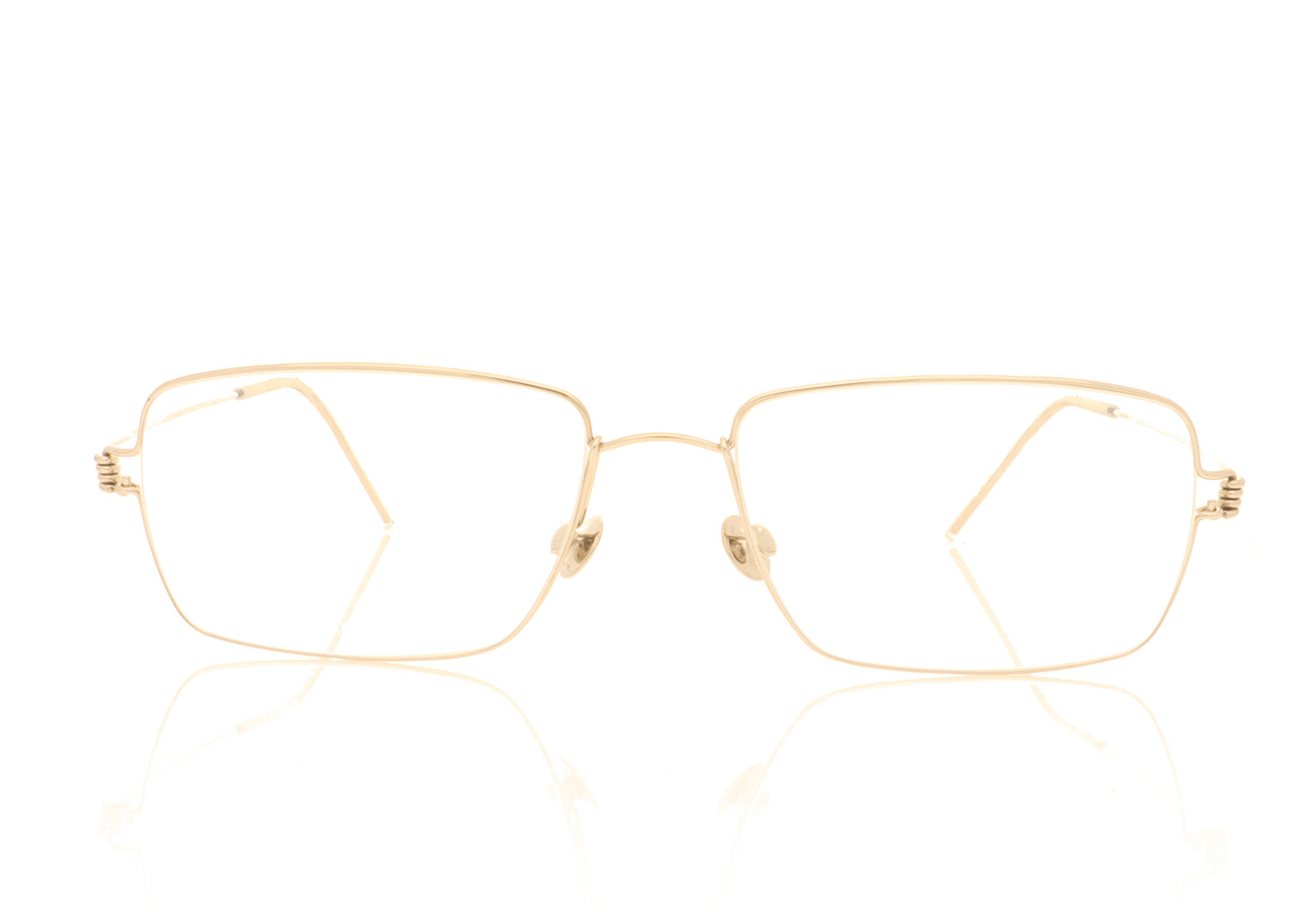 Lindberg Air Rim Nikolaj 925AQ Precious White Gold Glasses - Front