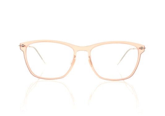 Lindberg NOW 6525 C20/25 Crystal Pink Glasses - Front