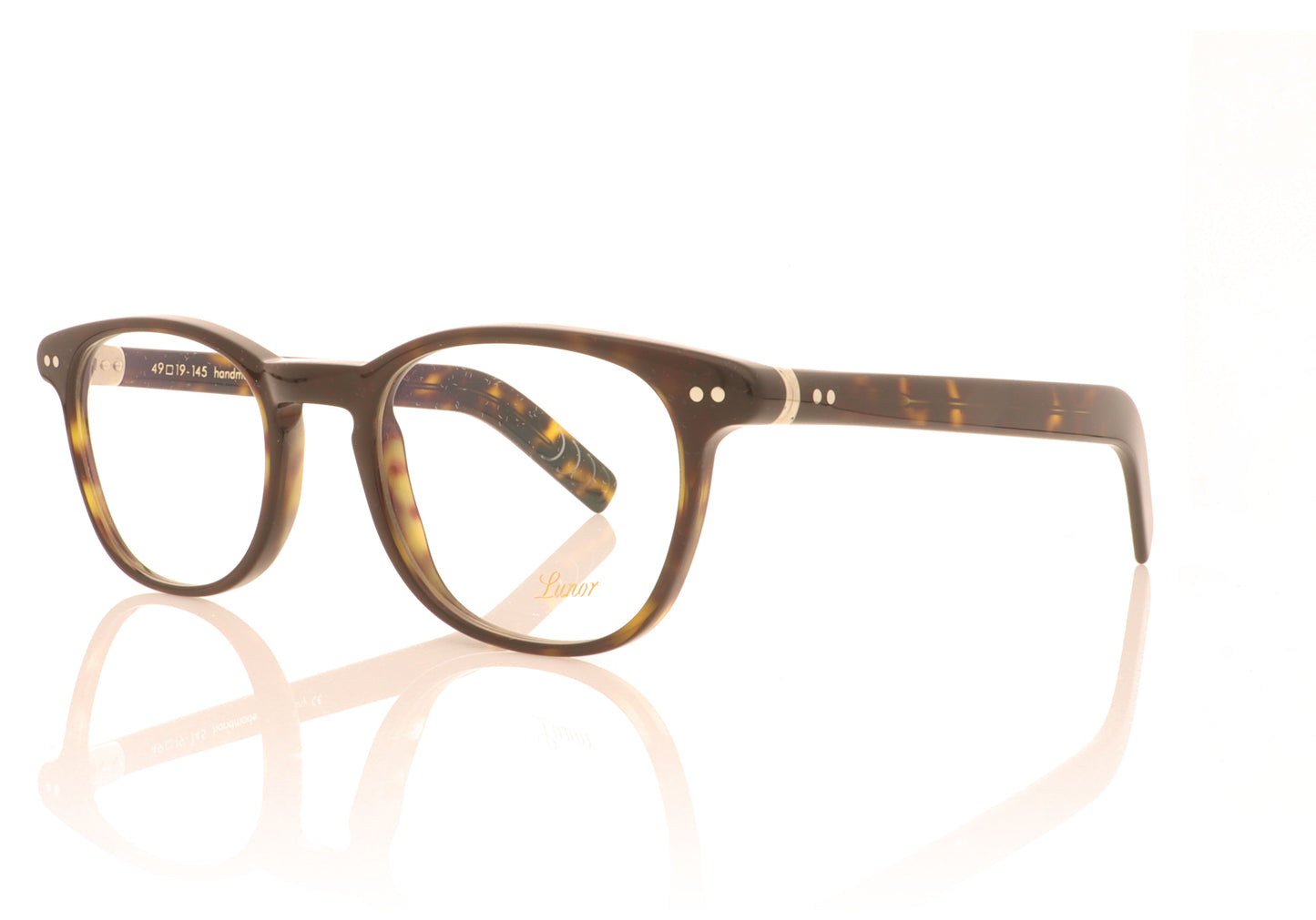 Lunor LU 246 02 Tortoise Glasses - Angle