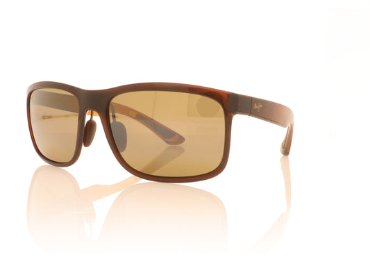 Maui Jim Huelo H449 01 Rootbeer Sunglasses - Angle
