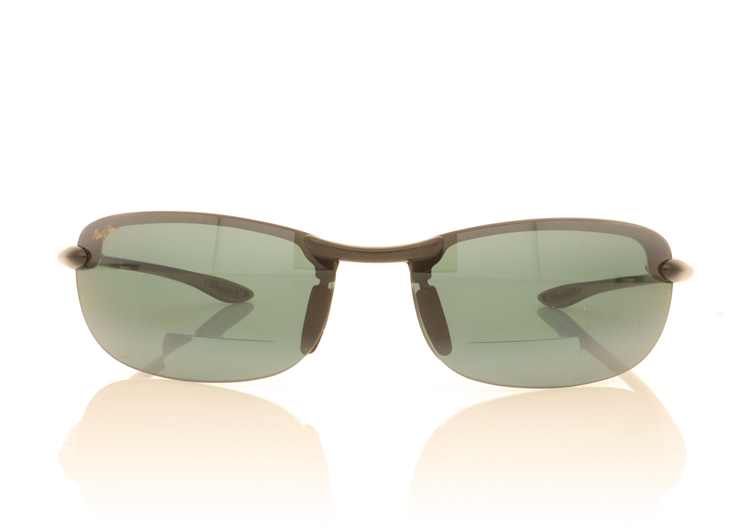 Maui Jim MJ805 Makaha 0225 Gloss Black Sunglasses - Front