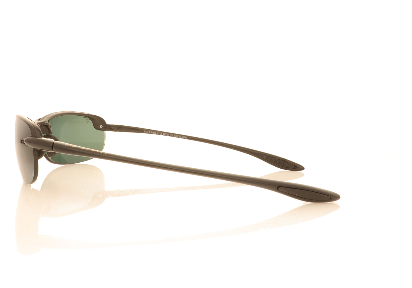 Maui Jim MJ805 Makaha 0225 Gloss Black Sunglasses - Side