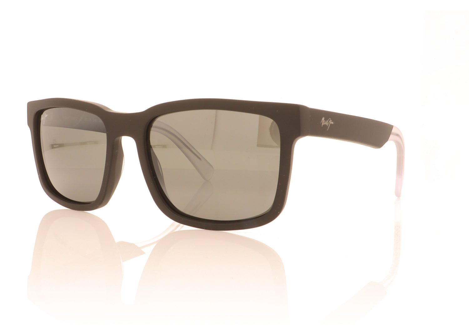 Maui Jim Stone Shack 02 Black Sunglasses - Angle