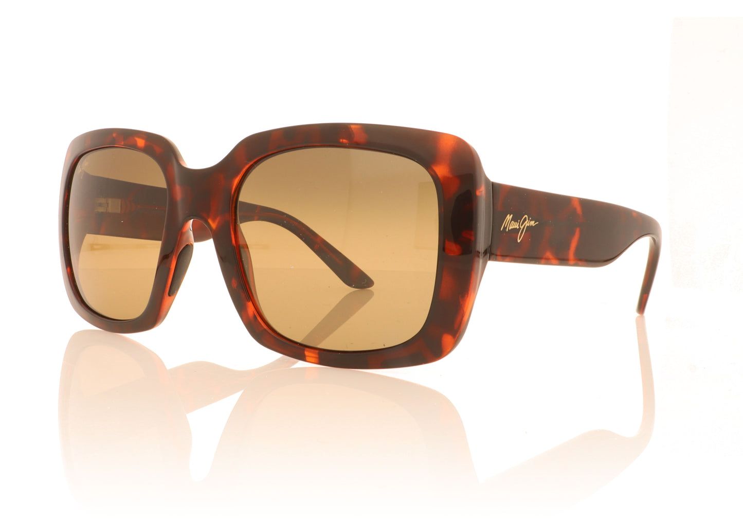 Maui Jim Two Steps 10 Tortoise Sunglasses - Angle