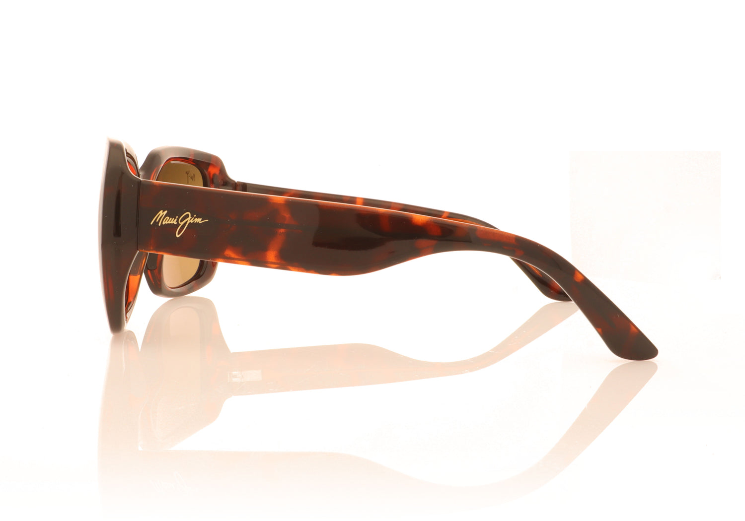 Maui Jim Two Steps 10 Tortoise Sunglasses - Side