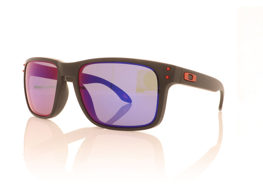 Oakley Holbrook 910236 Matte Black Sunglasses - Angle