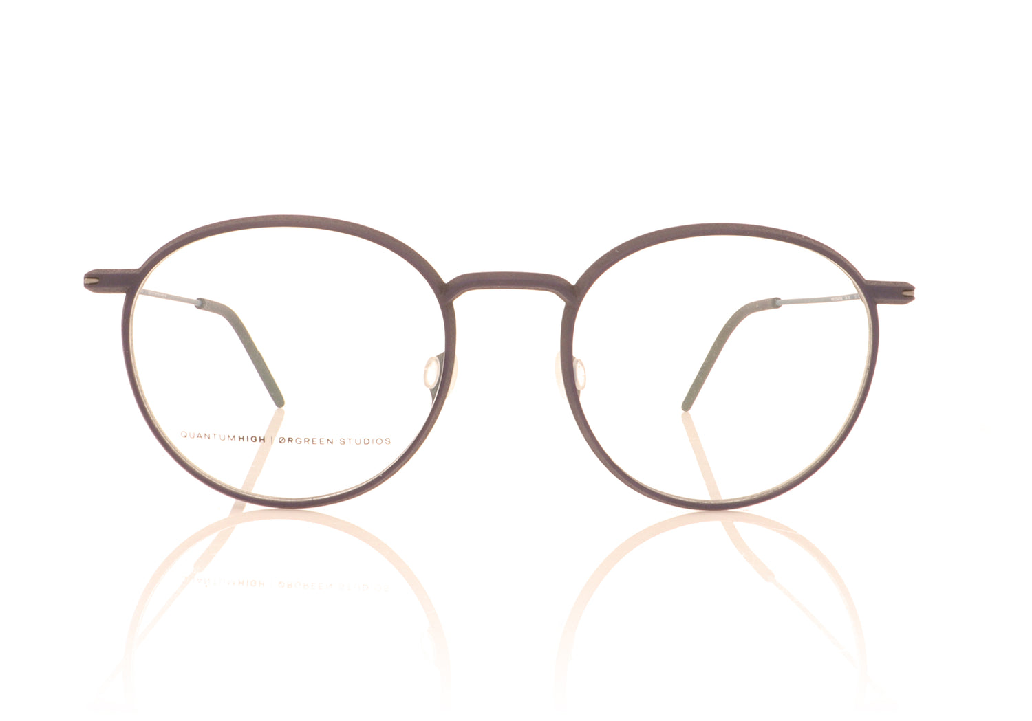 Ørgreen New Logarithm 34-18 Blue Ink Glasses - Front