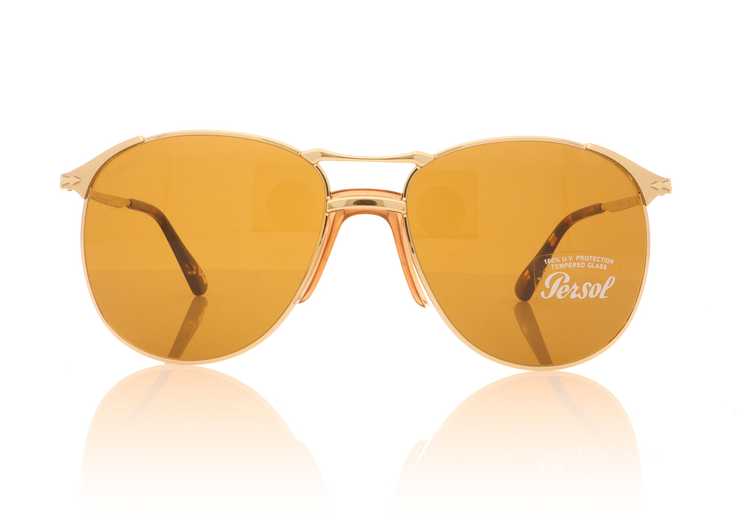Persol 0PO2649S 107633 Gold Sunglasses - Front