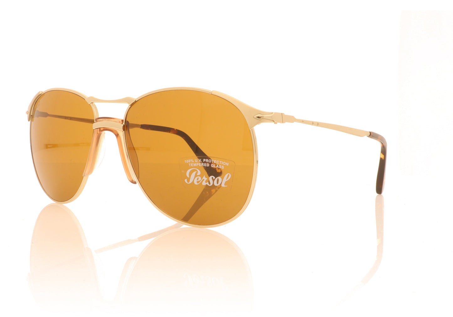 Persol 0PO2649S 107633 Gold Sunglasses - Angle