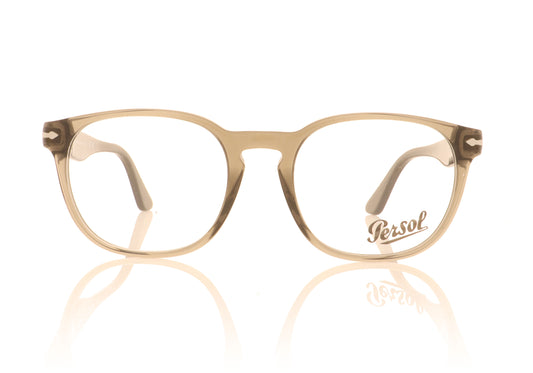 Persol PO3283V 1103 Taupe Grey Glasses - Front