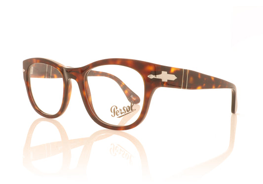 Persol 0PO3270V 24 Havana Glasses - Angle