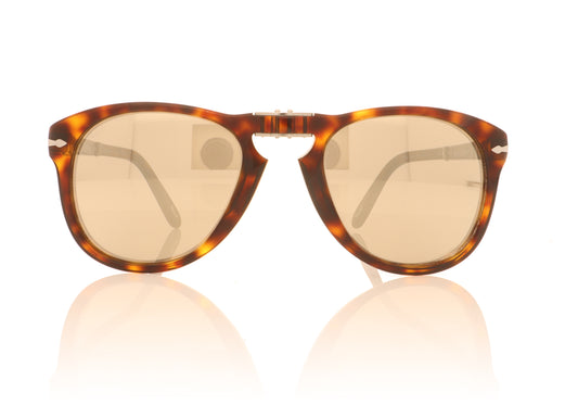 Persol 0PO0714SM Steve McQueen 24/AP Havana Sunglasses - Front