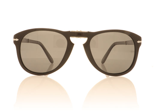 Persol 0PO0714SM Steve McQueen 95/48 Black Sunglasses - Front