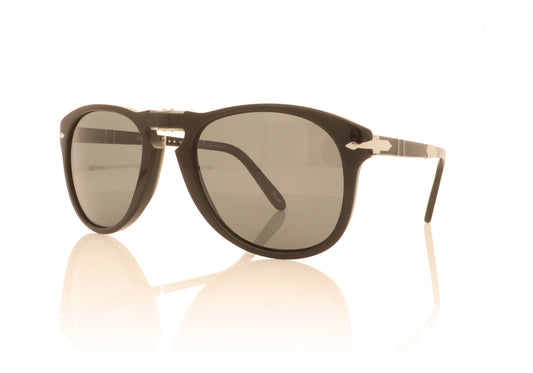 Persol 0PO0714SM Steve McQueen 95/48 Black Sunglasses - Angle