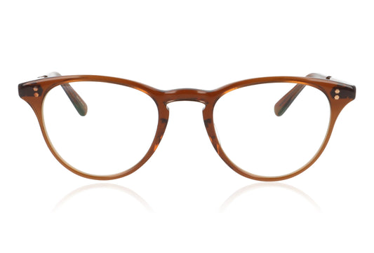 Mr. Leight Runyon C CRMLTA-CG Carmelita-Chocolate Gold "Carmelita" Glasses - Front