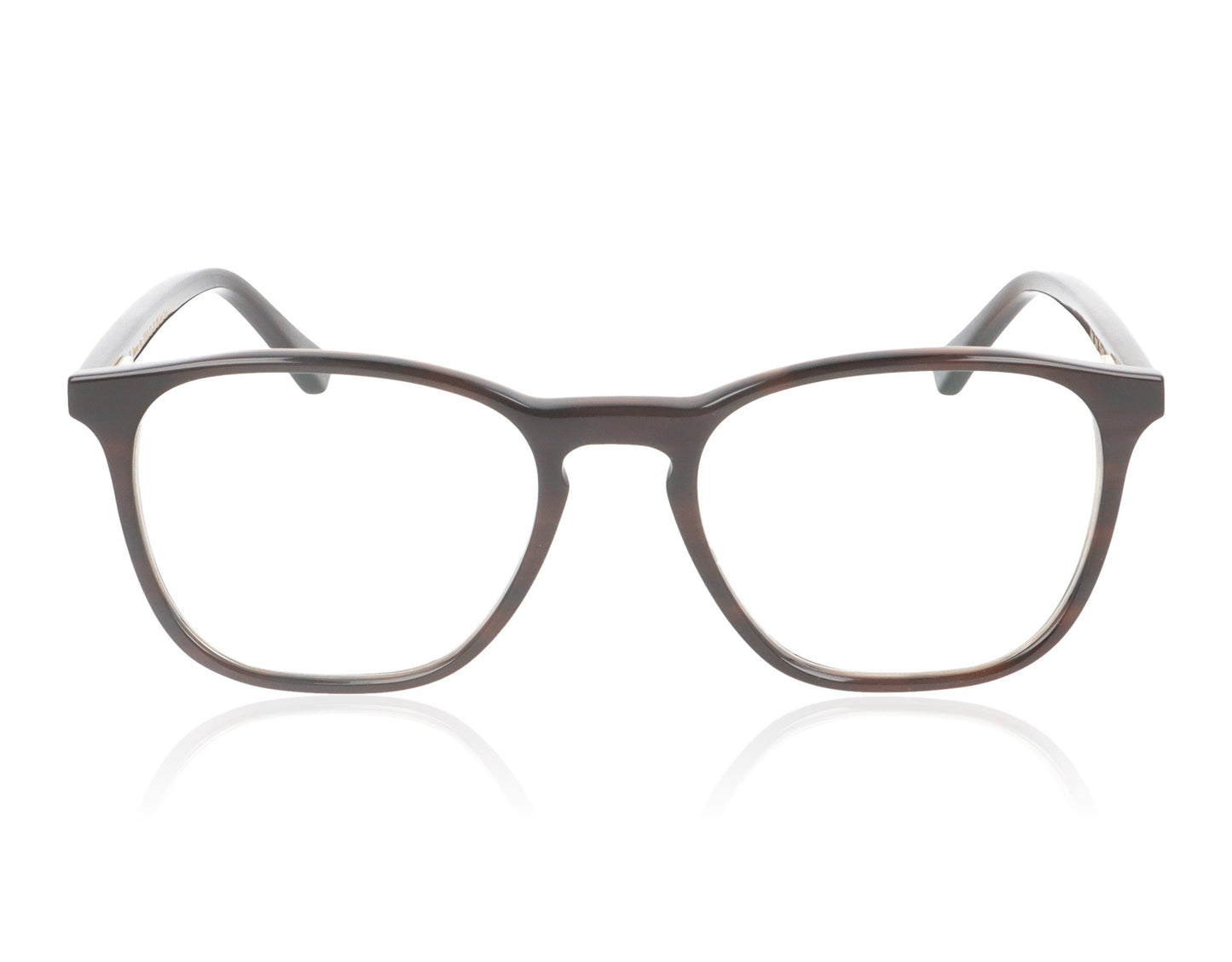 Hoffman Natural Eyewear H2315 1423 Dark Brown Glasses - Front