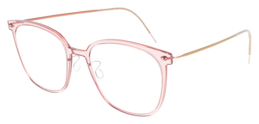 Lindberg n.o.w 6638 C20 Pink Glasses - Angle