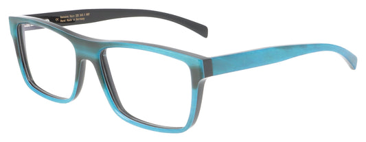 Hoffman Natural Eyewear H320 946 Blue Glasses - Angle