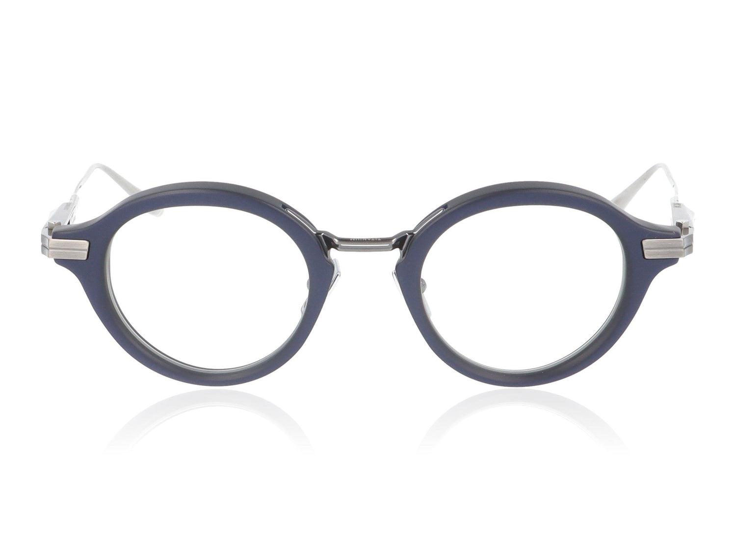 Akoni Copernico NVY-SLV Blue Glasses - Front