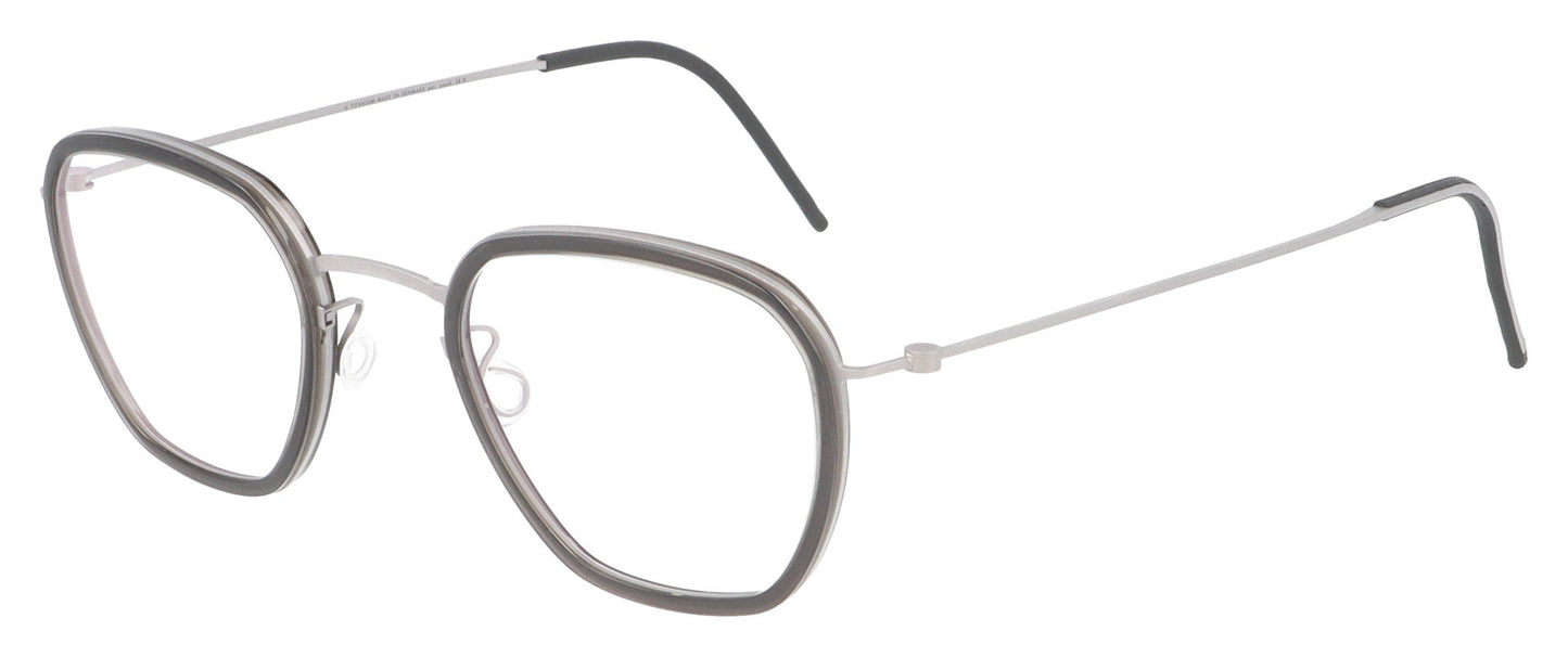 Lindberg 5806 05 Black Glasses - Angle