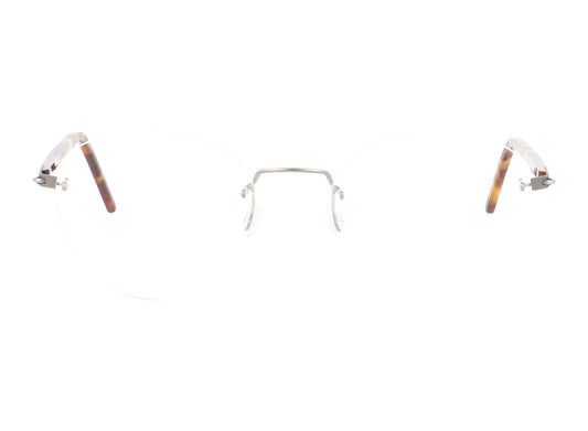 Lindberg Spirit 2260 T517 K25 10 Silver Tortoise Glasses - Front