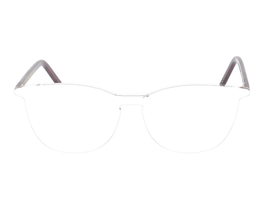 Lunor LU607 55M Purple Glasses - Front